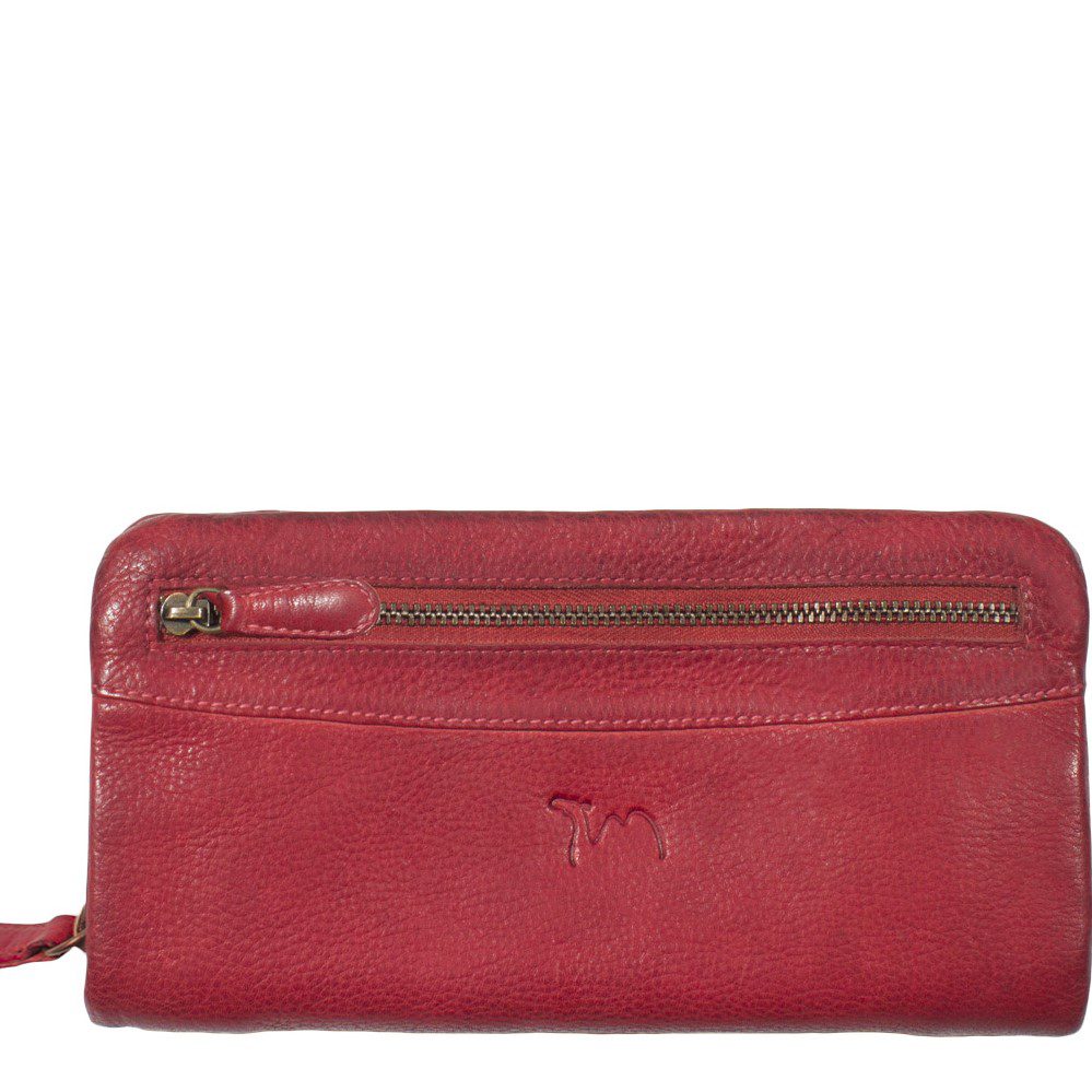 Feng Shui Wealth Bull Red Purse - Thick/Thin Wallet